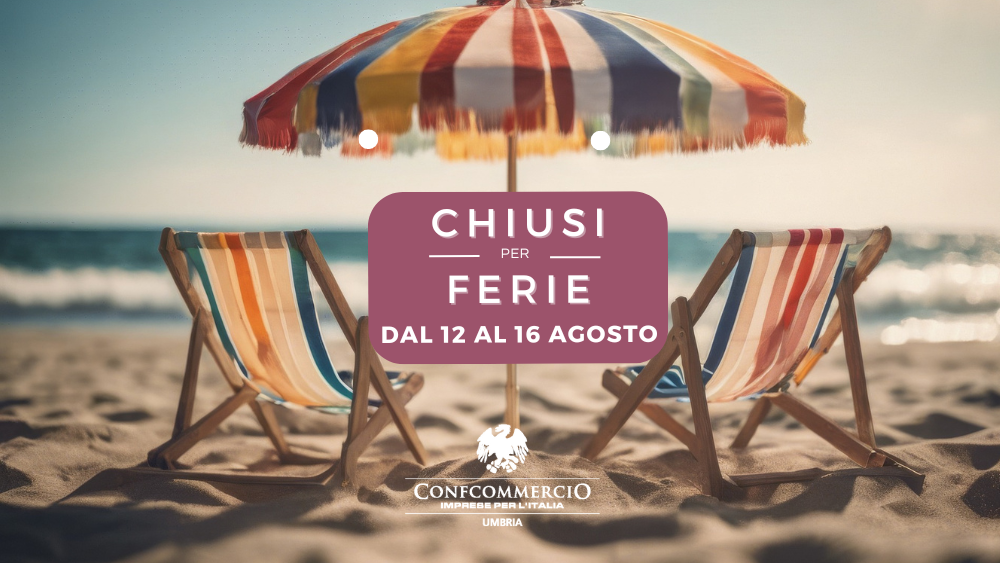 chiusura per ferie